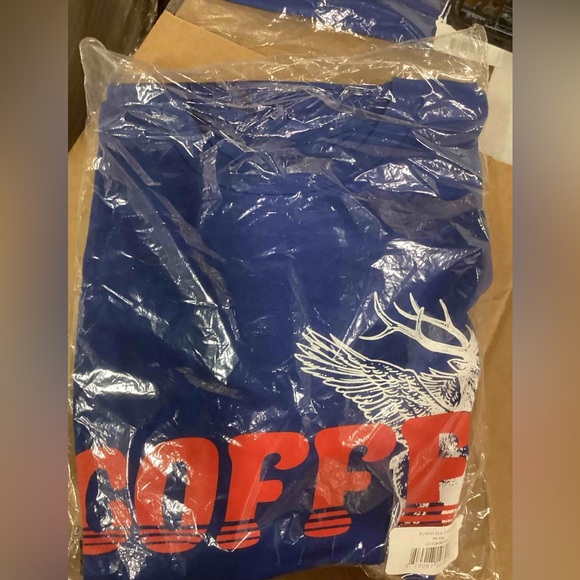 NWT Black Rifle Coffee Company Flying Elk Blue Tshirt - Picture 3 of 3